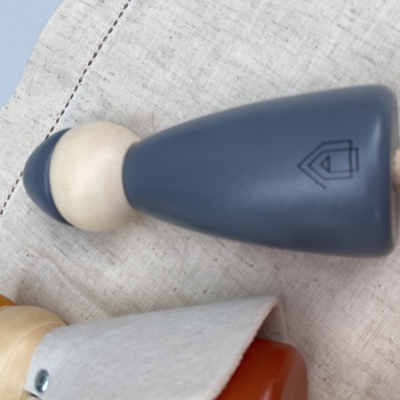 Collection of Scandinavian Wooden Show Puppets Figures King Knight Dragon Wizard - Picture 14 of 16